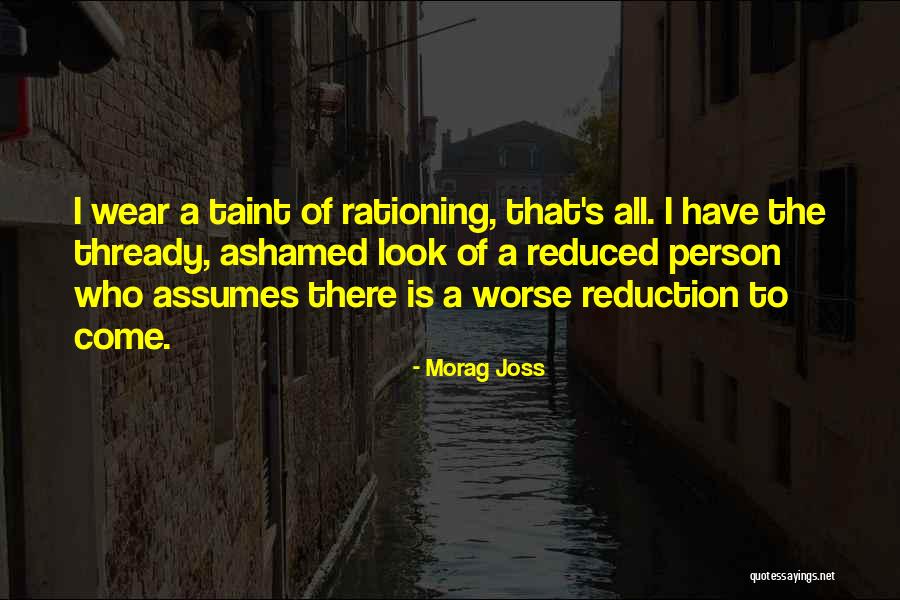Thready Quotes By Morag Joss Thready Quotes By Morag Joss