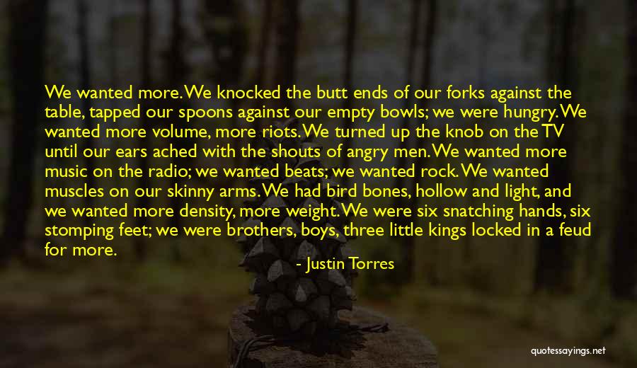 Three Brothers Quotes By Justin Torres