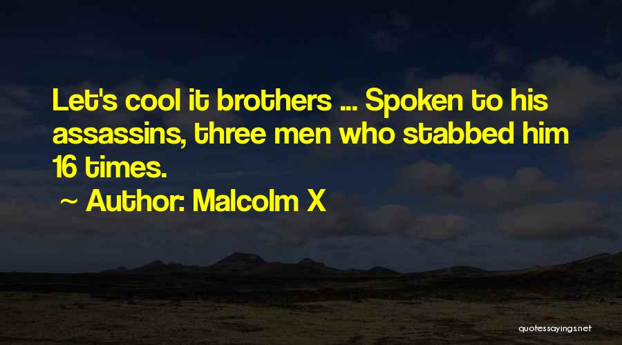 Three Brothers Quotes By Malcolm X