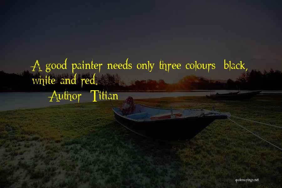 Three Colours Red Quotes By Titian