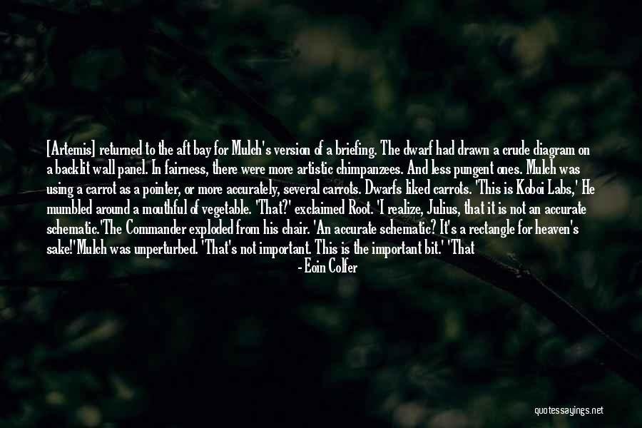 Three Inches Movie Quotes By Eoin Colfer Three Inches Movie Quotes By Eoin Colfer
