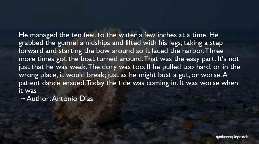 Three Inches Quotes By Antonio Dias