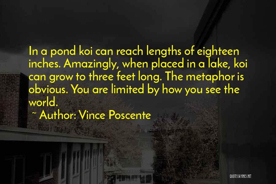 Three Inches Quotes By Vince Poscente