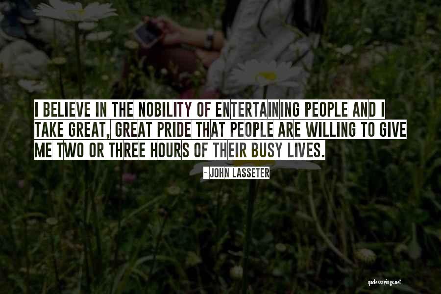 Three People Quotes By John Lasseter Three People Quotes By John Lasseter