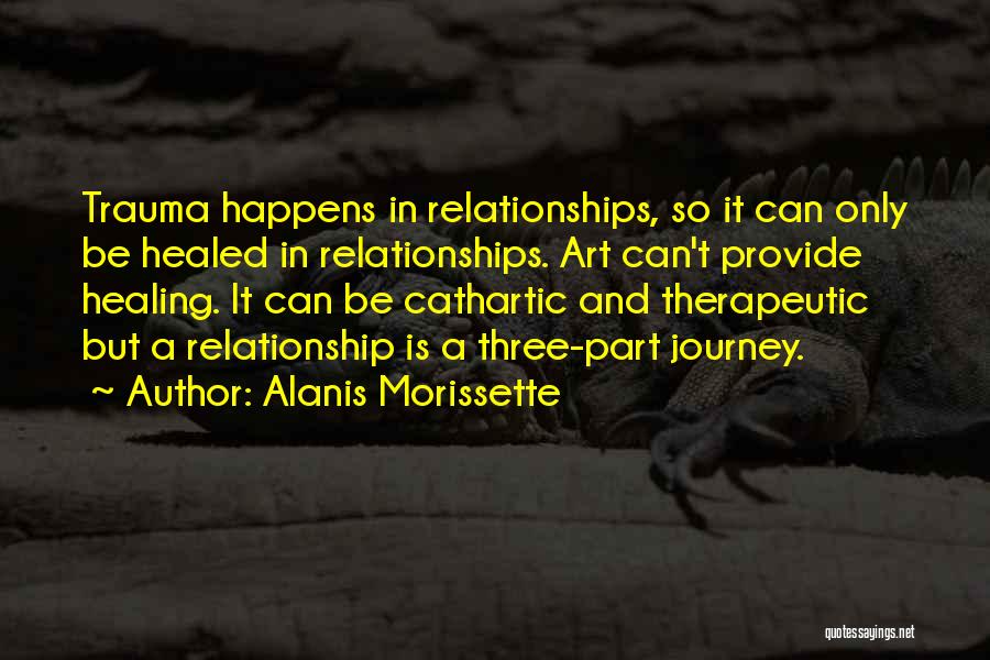 Three Way Relationship Quotes By Alanis Morissette