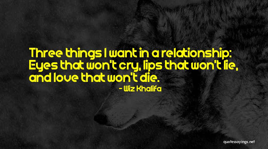 Three Way Relationship Quotes By Wiz Khalifa