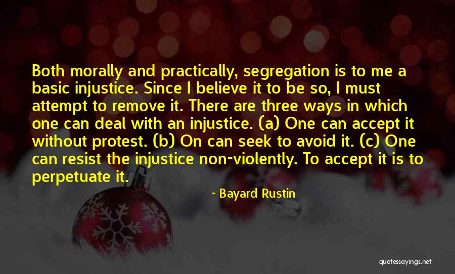 Three Ways Quotes By Bayard Rustin Three Ways Quotes By Bayard Rustin