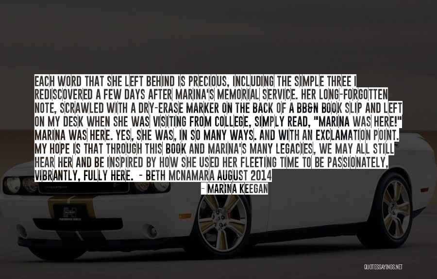 Three Ways Quotes By Marina Keegan Three Ways Quotes By Marina Keegan