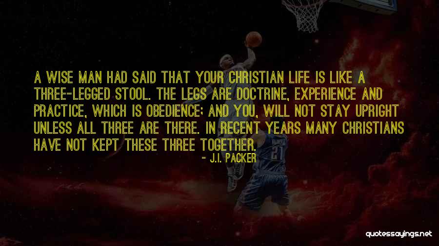 Three Wise Quotes By J.I. Packer Three Wise Quotes By J.I. Packer