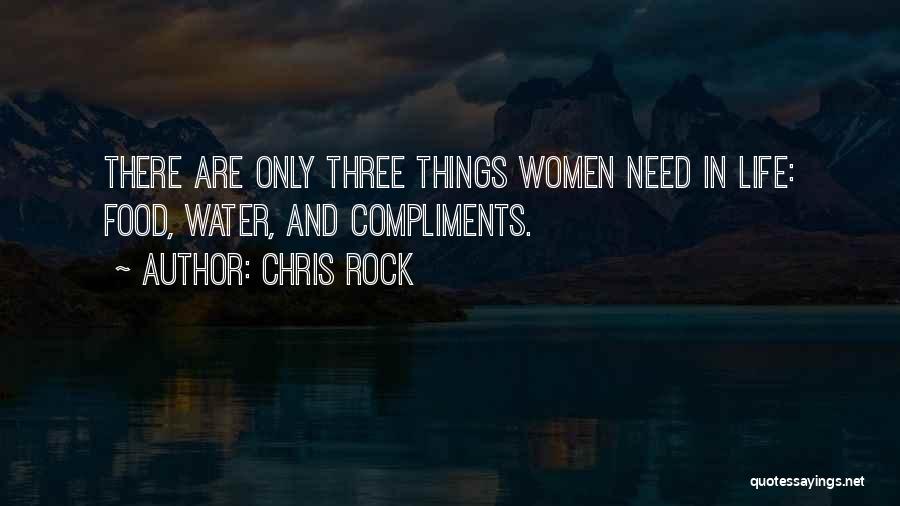 Three Women Quotes By Chris Rock