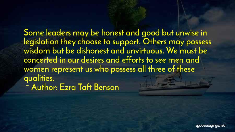 Three Women Quotes By Ezra Taft Benson