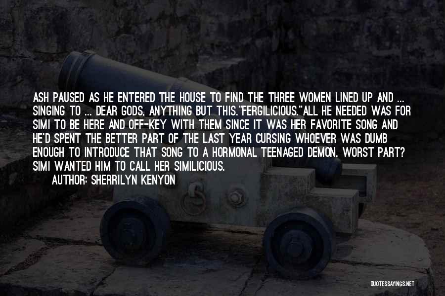 Three Women Quotes By Sherrilyn Kenyon Three Women Quotes By Sherrilyn Kenyon
