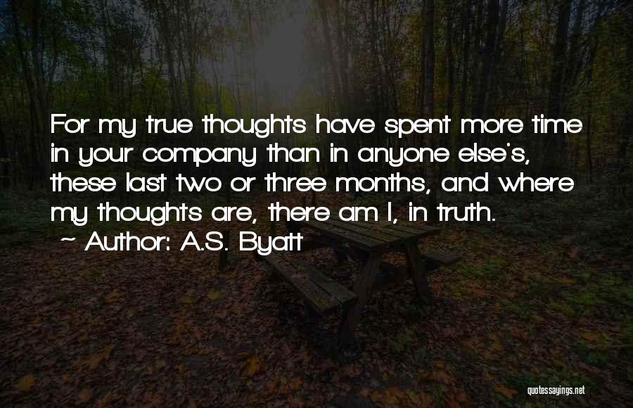 Three's Company Quotes By A.S. Byatt