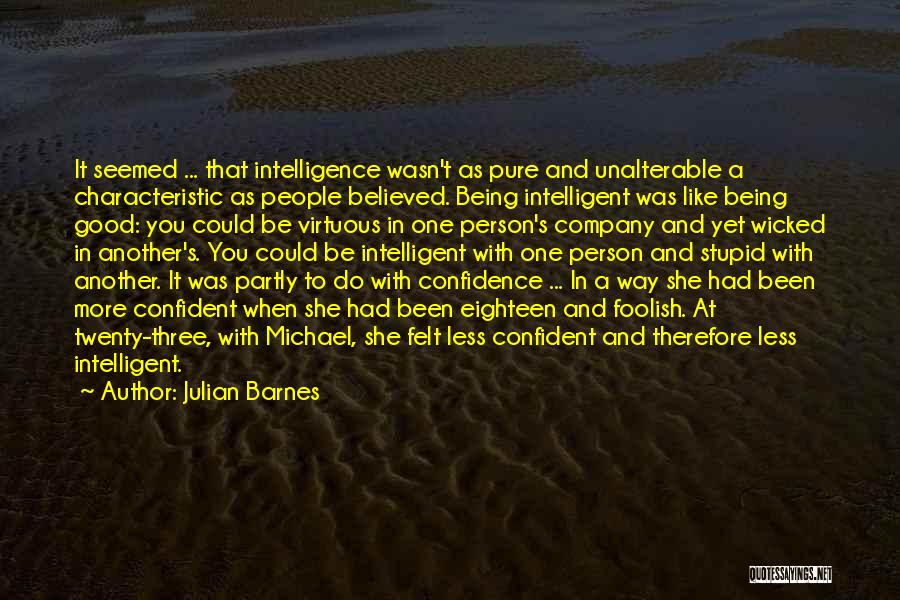 Three's Company Quotes By Julian Barnes