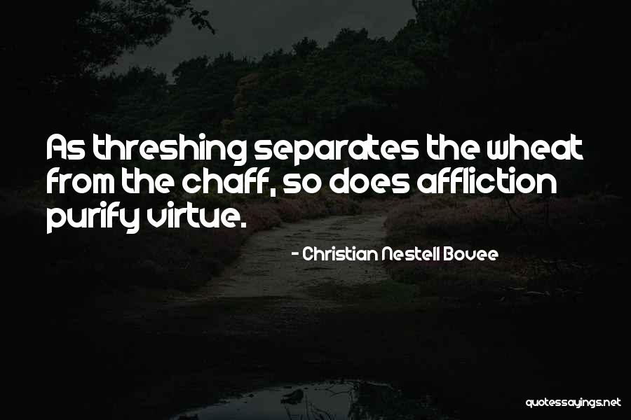 Threshing Wheat Quotes By Christian Nestell Bovee Threshing Wheat Quotes By Christian Nestell Bovee