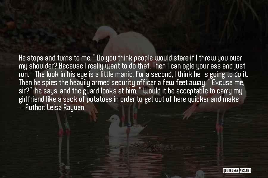 Threw Me Away Quotes By Leisa Rayven