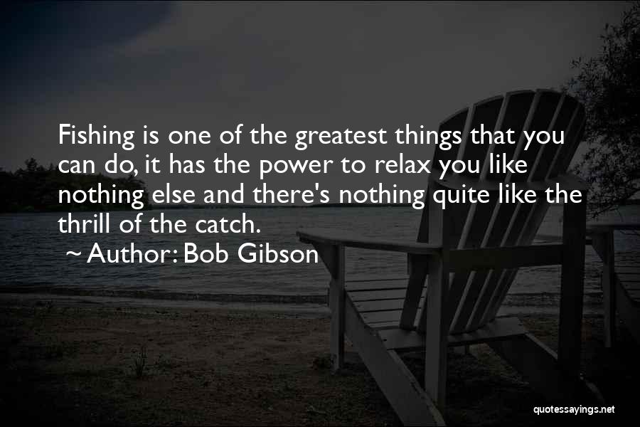 Thrill Quotes By Bob Gibson