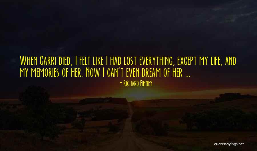 Thriller Dream Quotes By Richard Finney Thriller Dream Quotes By Richard Finney