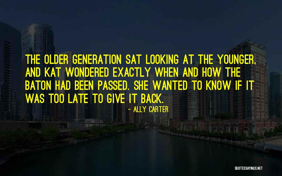 Thrillful Quotes By Ally Carter Thrillful Quotes By Ally Carter