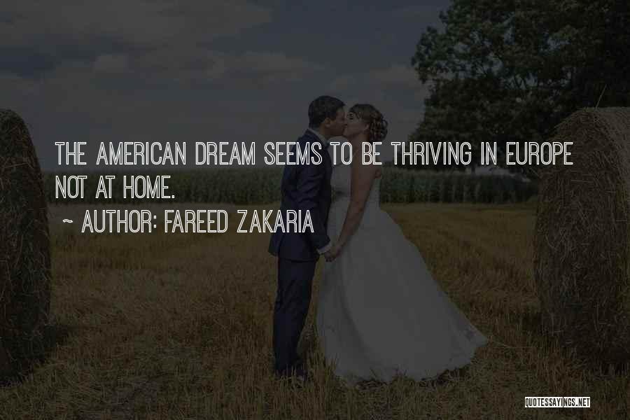 Thriving Quotes By Fareed Zakaria