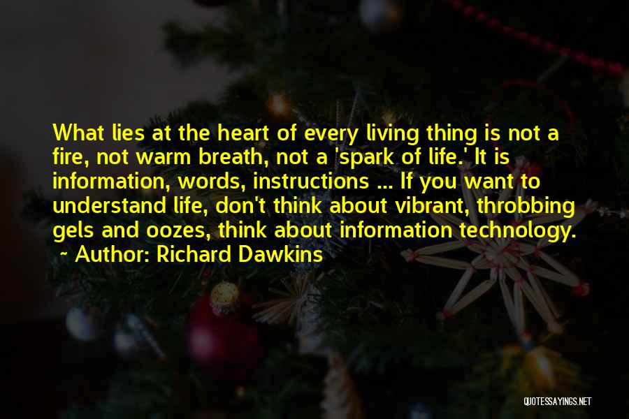 Throbbing Heart Quotes By Richard Dawkins