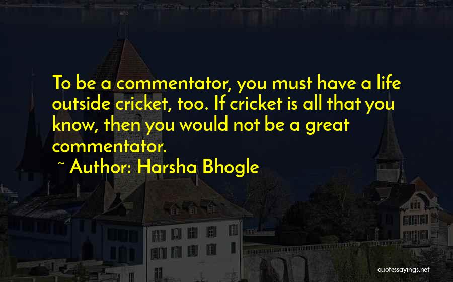 Throttled Synonym Quotes By Harsha Bhogle