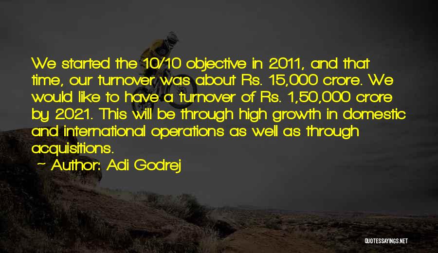 Through 10 Quotes By Adi Godrej