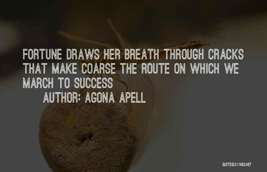 Through The Cracks Quotes By Agona Apell