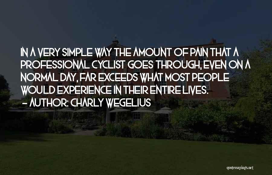 Through The Day Quotes By Charly Wegelius