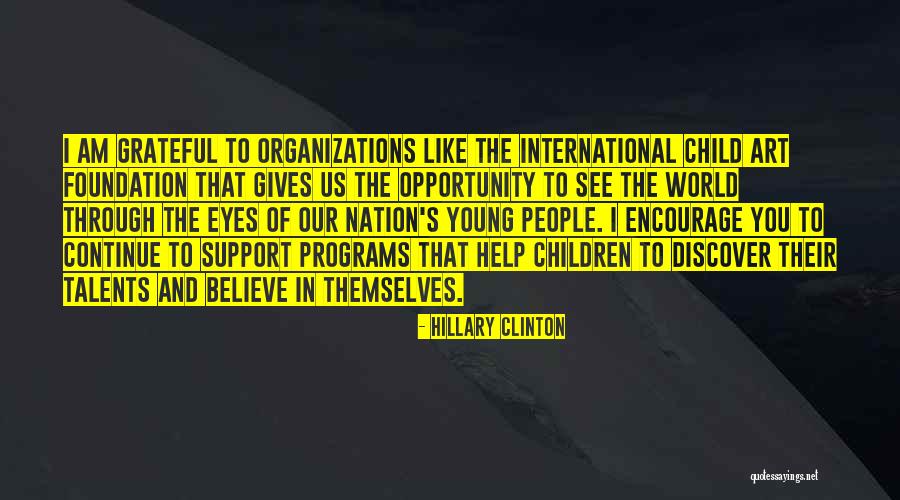 Through The Eyes Of Child Quotes By Hillary Clinton Through The Eyes Of Child Quotes By Hillary Clinton