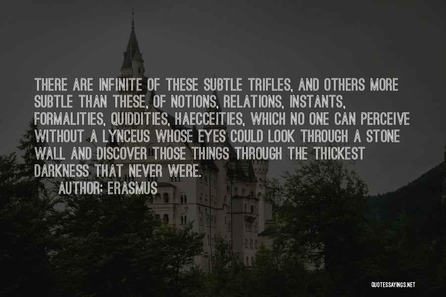 Through The Eyes Of Others Quotes By Erasmus