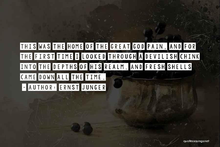 Through The Pain Quotes By Ernst Junger