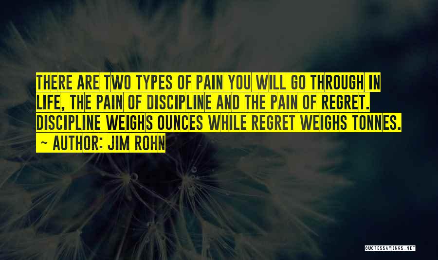 Through The Pain Quotes By Jim Rohn