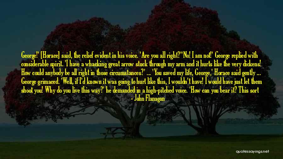 Through The Pain Quotes By John Flanagan Through The Pain Quotes By John Flanagan