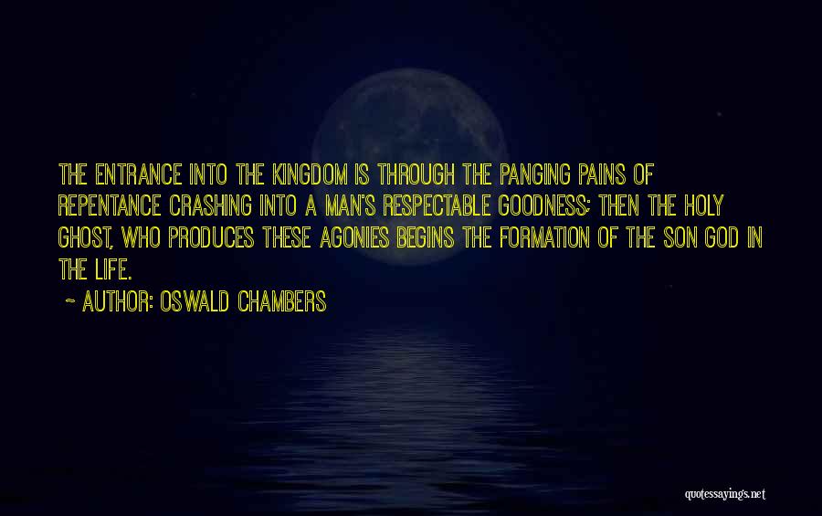Through The Pain Quotes By Oswald Chambers
