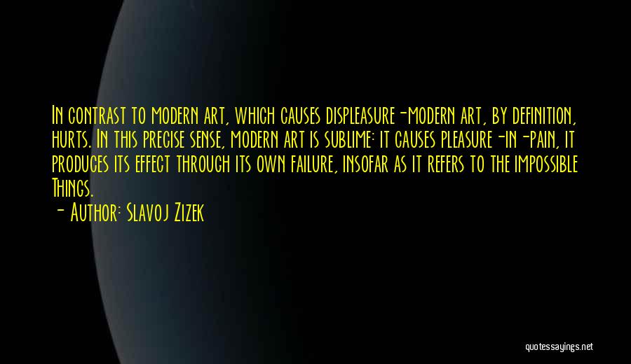 Through The Pain Quotes By Slavoj Zizek
