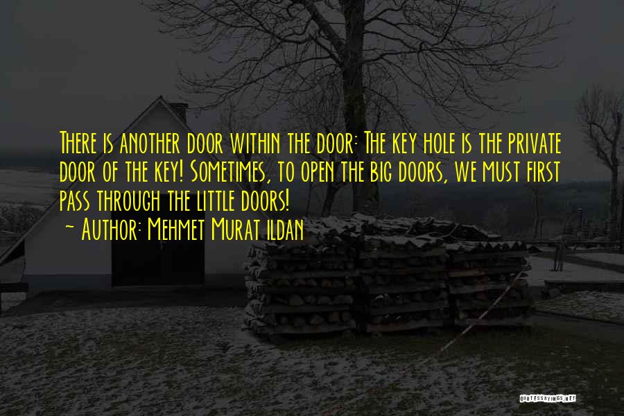 Through These Doors Pass Quotes By Mehmet Murat Ildan
