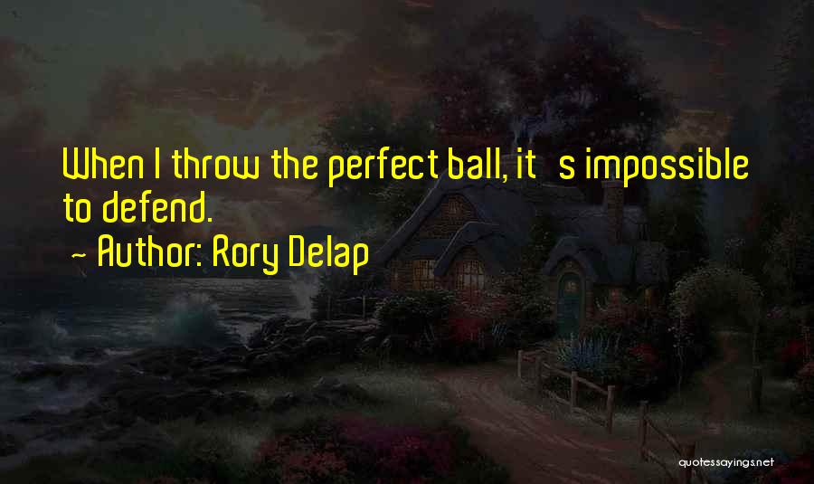 Throw Ball Quotes By Rory Delap