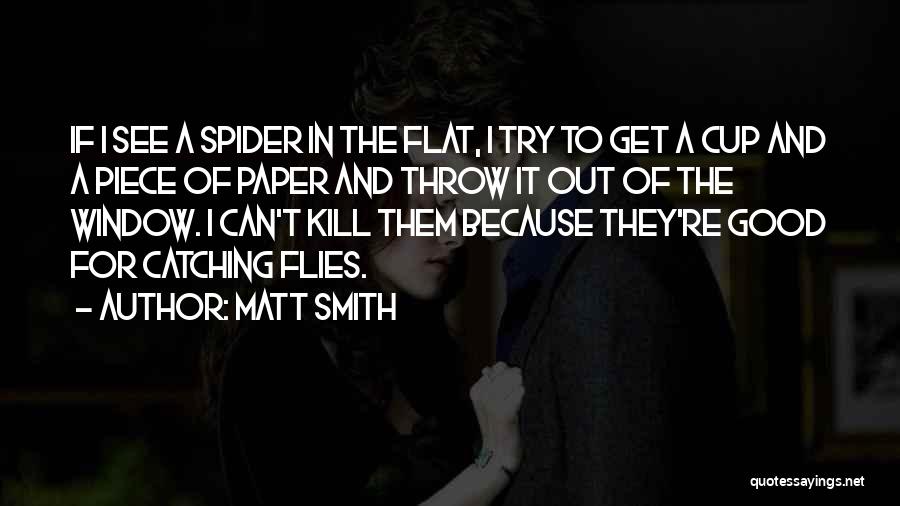 Throw Them Out Quotes By Matt Smith