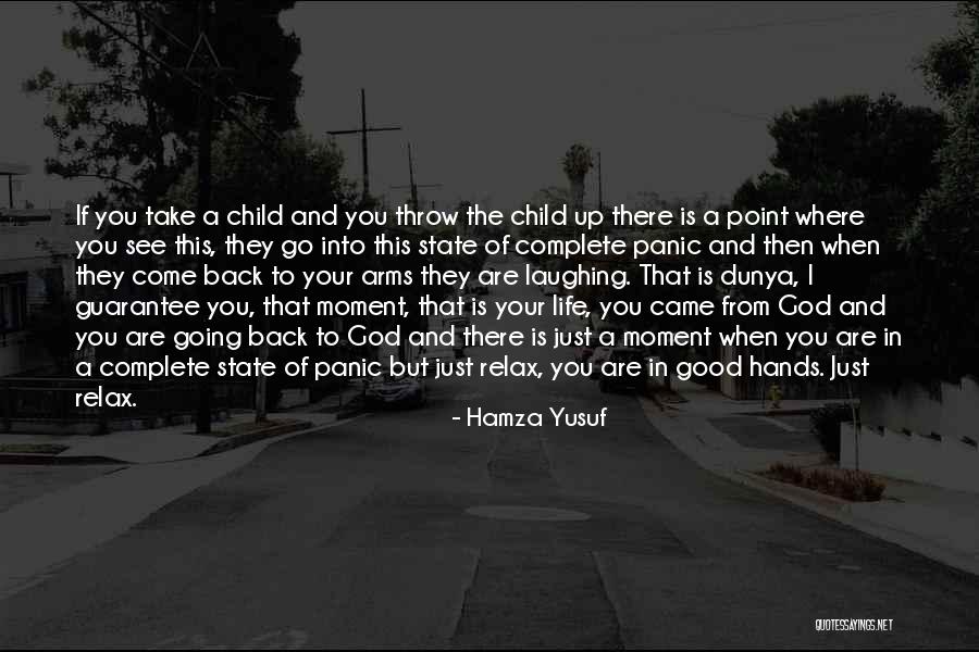 Throw Your Hands Up Quotes By Hamza Yusuf