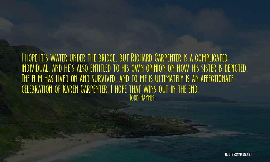 Throwaway Email Quotes By Todd Haynes Throwaway Email Quotes By Todd Haynes