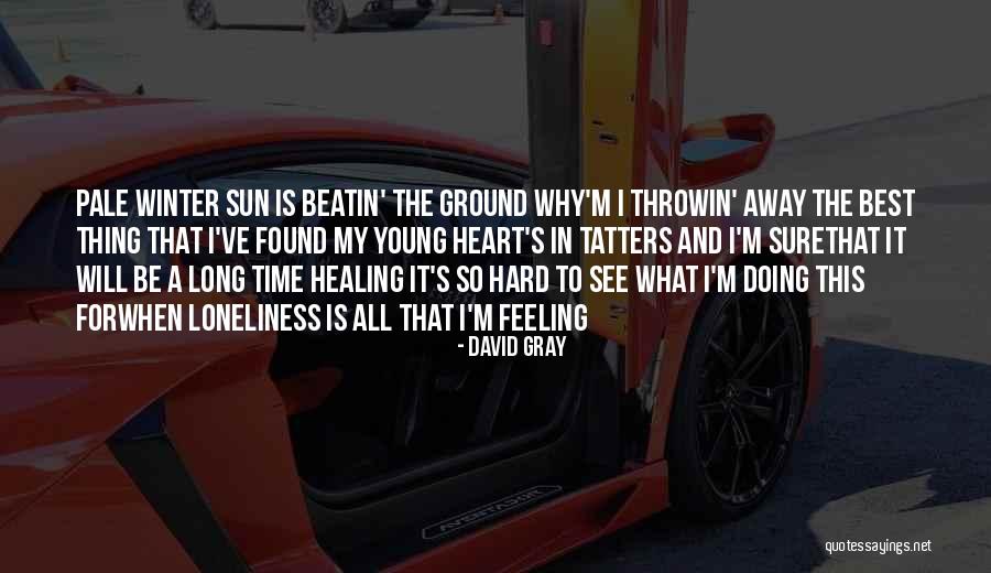 Throwin Quotes By David Gray Throwin Quotes By David Gray