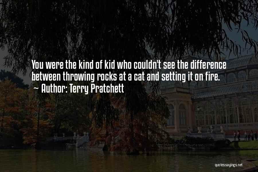 Throwing Rocks Quotes By Terry Pratchett