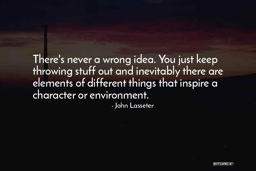 Throwing Things Quotes By John Lasseter Throwing Things Quotes By John Lasseter