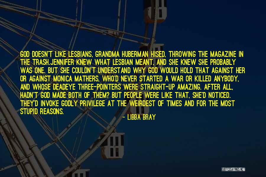Throwing Trash Quotes By Libba Bray Throwing Trash Quotes By Libba Bray