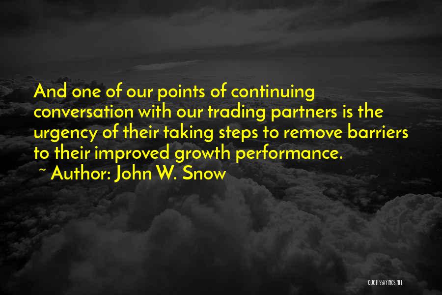Thrumming Sound Quotes By John W. Snow