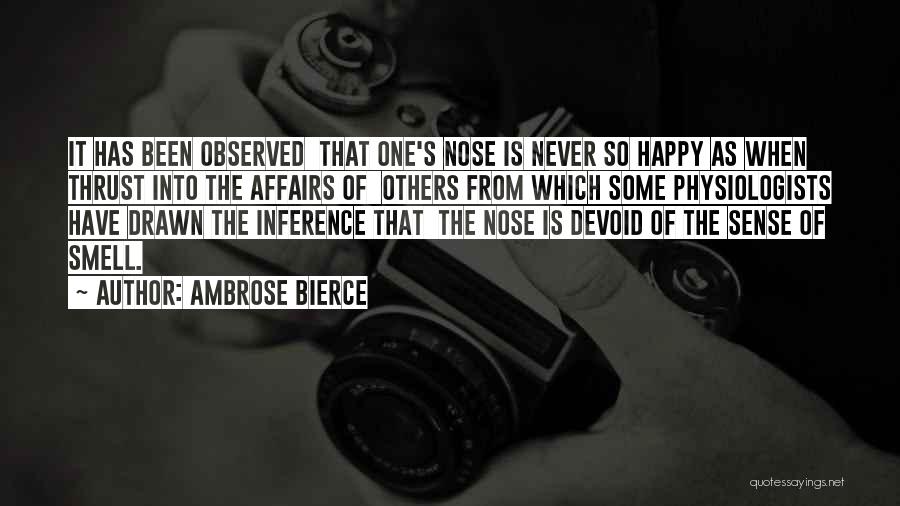 Thrust Quotes By Ambrose Bierce