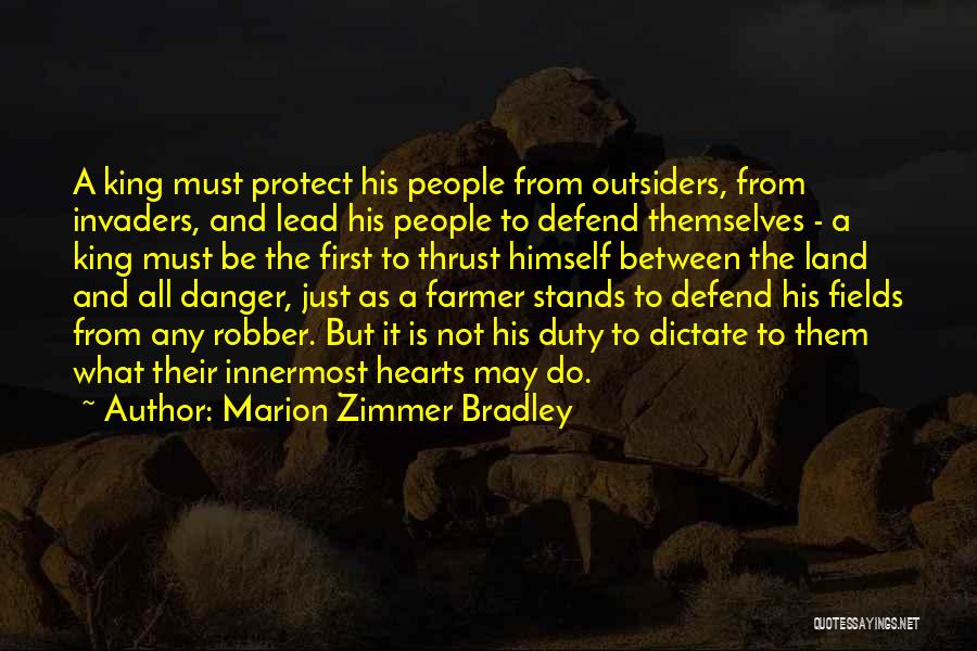 Thrust Quotes By Marion Zimmer Bradley