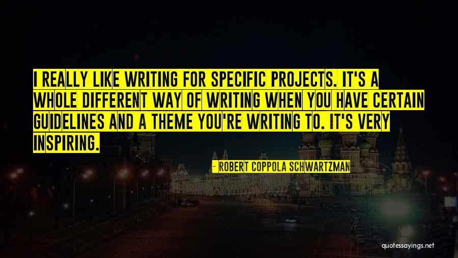 Thuane Valentim Quotes By Robert Coppola Schwartzman Thuane Valentim Quotes By Robert Coppola Schwartzman