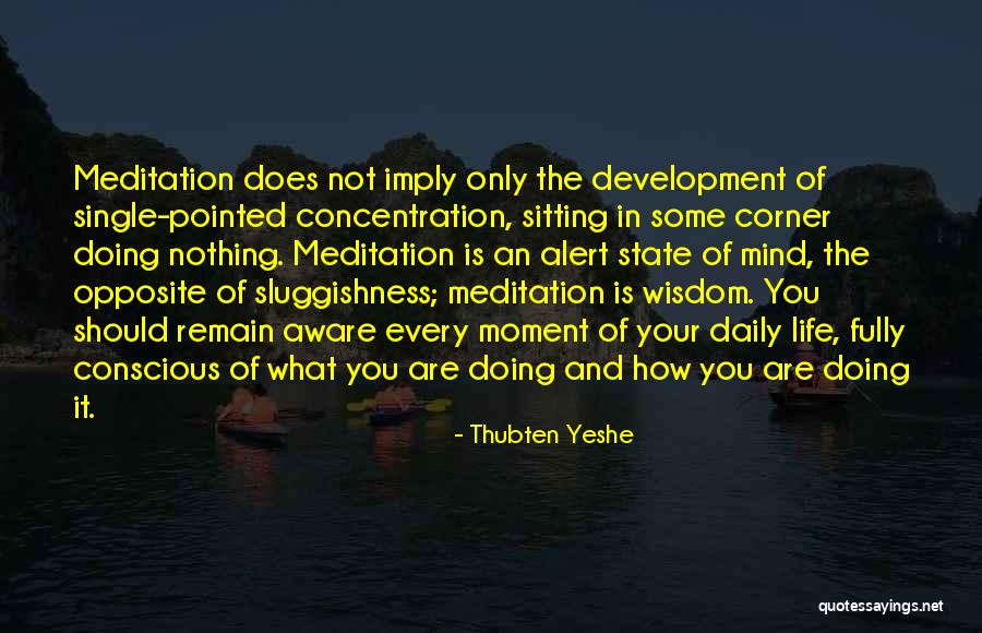 Thubten Quotes By Thubten Yeshe Thubten Quotes By Thubten Yeshe